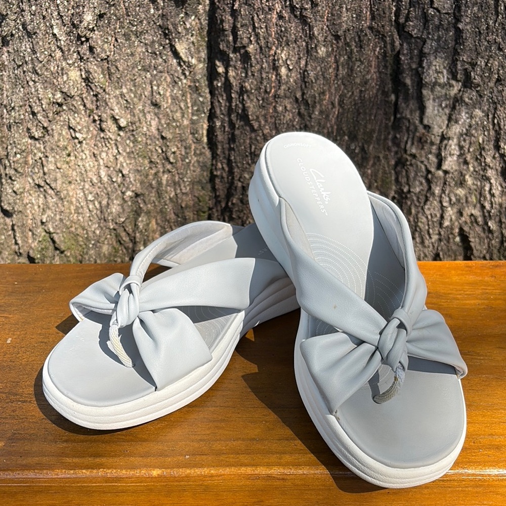 Women's Gray Sandals by Clark’s